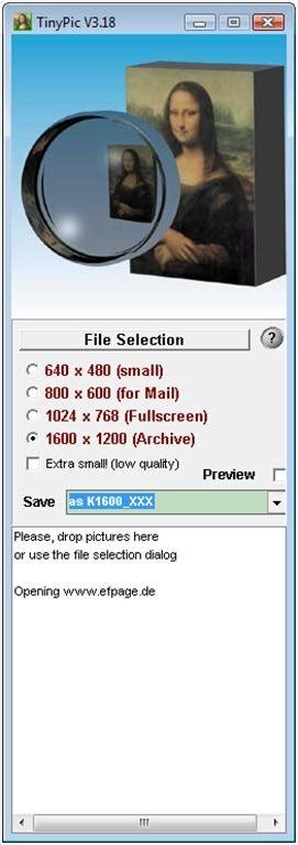 TinyPic 3.19 - Download for PC Free