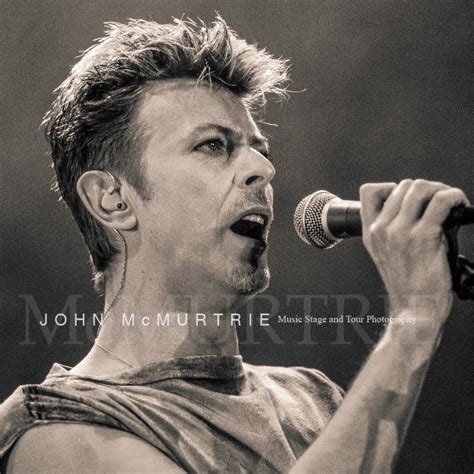 DAVID BOWIE 'OUTSIDE' tour 1995, LONDON. / JOHN McMURTRIE MUSIC PRINTS