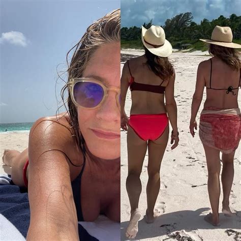 Jennifer Aniston Sigue Con Su Bikini