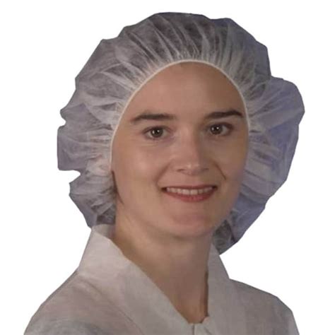 bouffant cap white