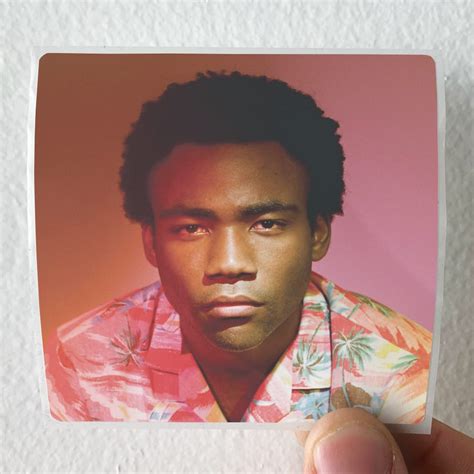 Childish Gambino Because The Internet Album Cover Sticker