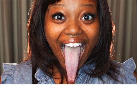 Long tongue girls