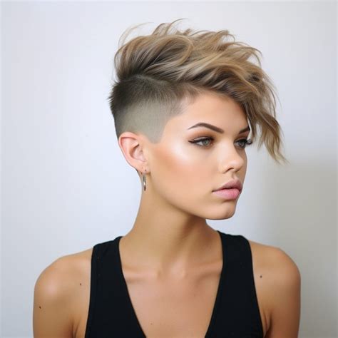 tempting edgy short haircuts  women  artofit