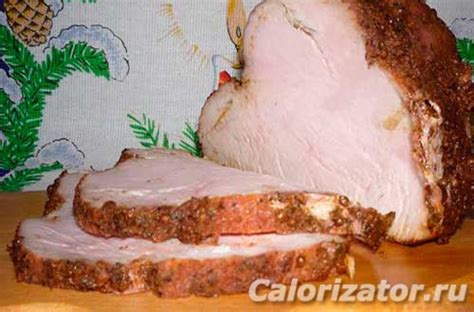 Буженина из индейки - калорийность, состав, описание - Calorizator.ru