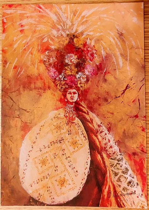 Володарка, автор Ольга Гайдамака | Culture art, Ukrainian art, Postcard