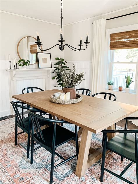 Modern Farmhouse Dining Room - Micheala Diane Designs