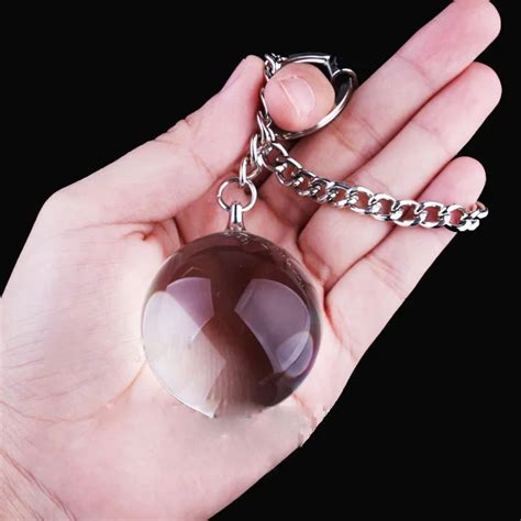40mm glaskugel kristall Hypnose kugel glas dildo, sex-spielzeug für ...