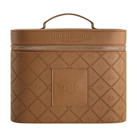 Amazon.com : True Religion Women's Makeup Bag, Large Travel Cosmetic