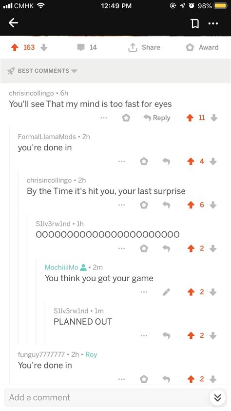 You’ll never see it coming : r/redditsings