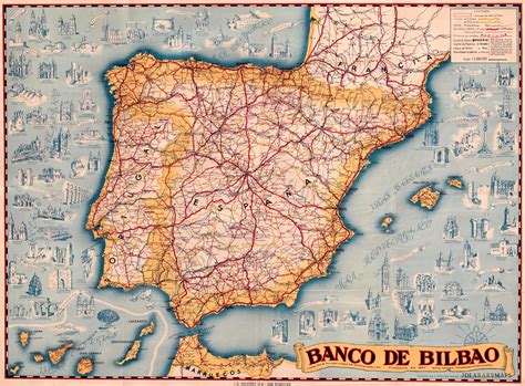 [Spain] Banco de Bilbao - Idea Rare Maps