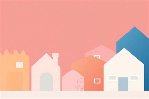 house full border architecture building  photo illustration