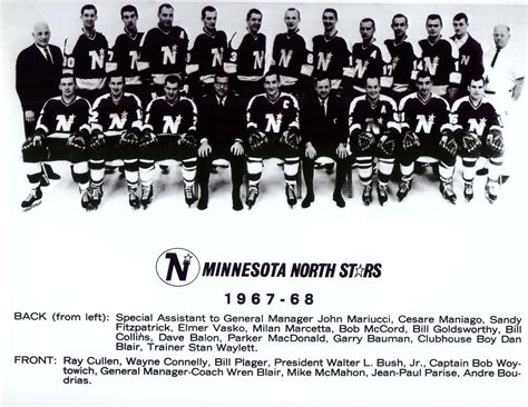 Minnesota North Stars Team Photos (1967-1993)