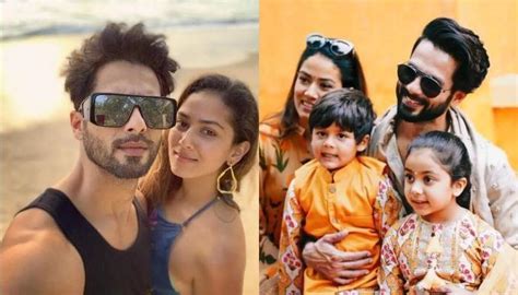 shahid kapoor   family  shahid kapoors note  wife mira