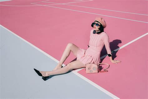 Meet me at the Pink Tennis Court - A Fashion Nerd