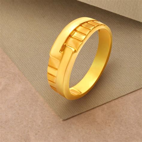 casual gold rings  men