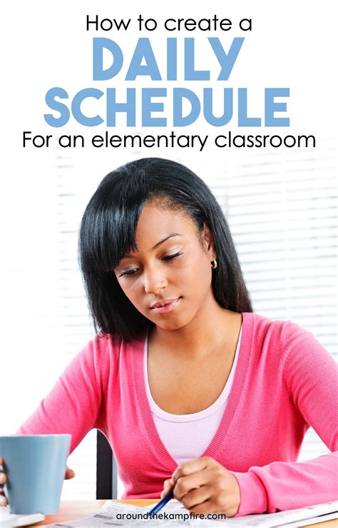 create  daily schedule   classroom artofit