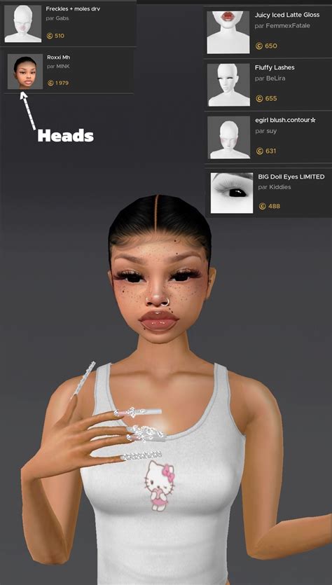 How to use my face on imvu | S'habiller, S'habiller pour impressionner