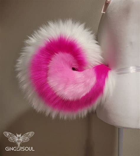 MTO Curly Fursuit Tail for Husky, Akita, Shiba Inu, Malamute, Curled ...