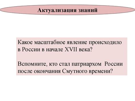 Реформы Никона. Раскол - презентация онлайн