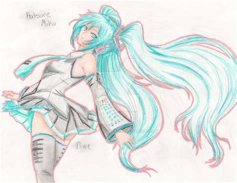 Hatsune Miku Drawing at PaintingValley.com | Explore collection of ...
