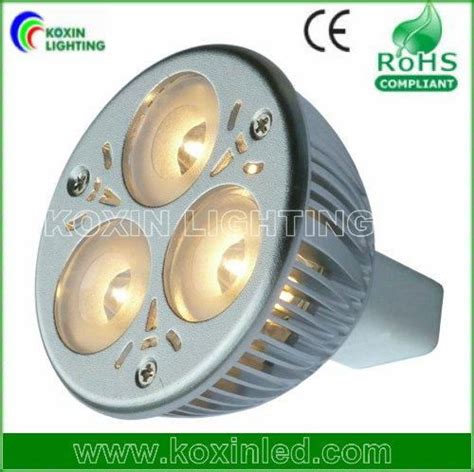 High power led spotlight MR16 CREE 3X2W ceiling downlight led bulb lamp ...