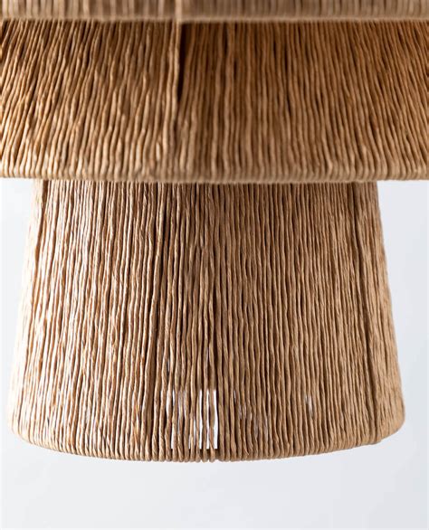 Raffia Ceiling Light Umil Tau - themasie.com