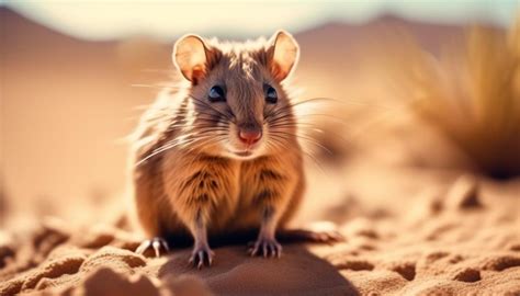 fat tailed gerbil rare desert rodent captivates pet lovers