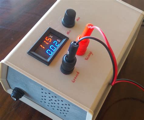 adjustable power supply  steps  pictures instructables