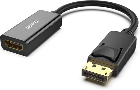 BENFEI 4K DisplayPort auf HDMI Adapter, Unidirektional DisplayPort DP ...