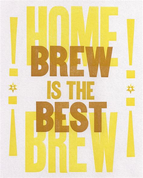Homebrew Print | Bowerbox Press
