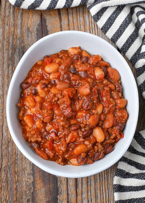 Three Bean Chili - Chocolate with Grace