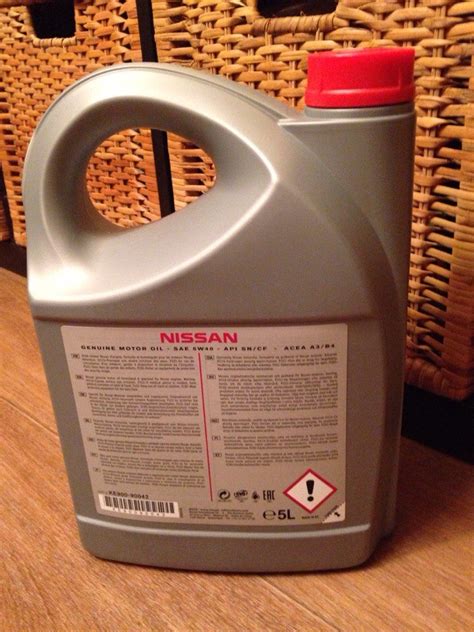 KE90090042R Масло моторное 5W40 NISSAN INFINITI | Запчасти на DRIVE2