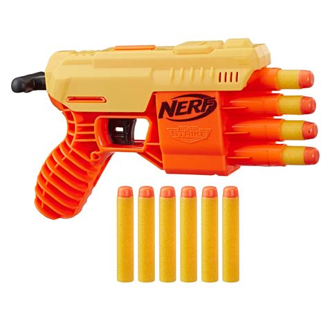 Бластер Nerf Alpha Strike Fang QS-4 (E6973) | Нерф Фанг