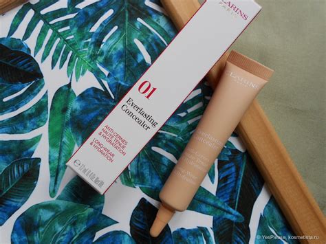 Новинка: Clarins Everlasting Concealer в оттенке 01. Сравнение со ...