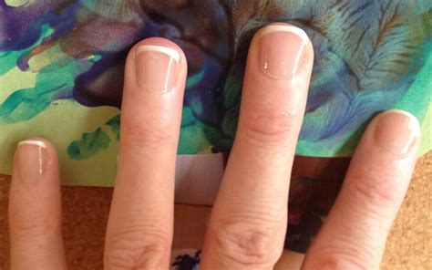 short french nails | French nails, Short french nails, Short nail manicure