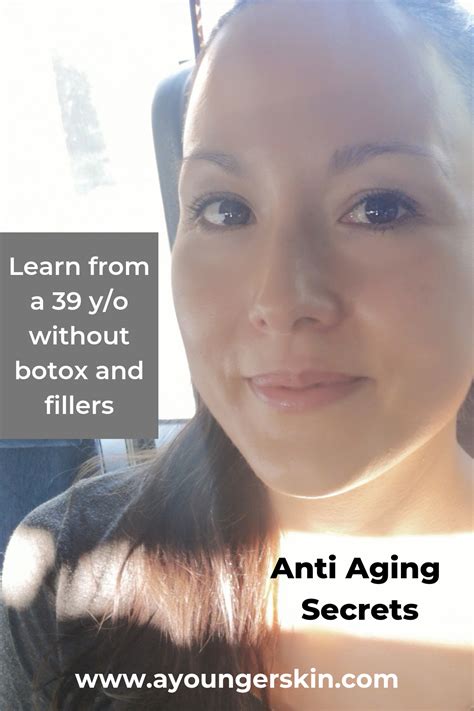 Anti Aging Secrets from a 39-year-old without botox and fillers | Anti