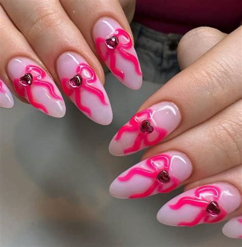 41 Ideas for Pink Almond Nails You Need for Your Next Mani