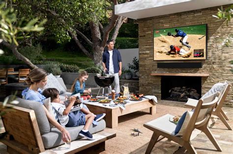 Samsung The Terrace: Best Outdoor TV With 4K, Weatherproof Soundbar