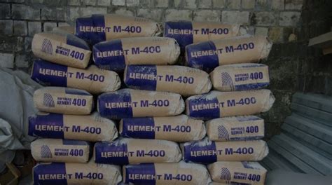 Цемент М400: технические характеристики и плотность насыпного ПЦ в ...