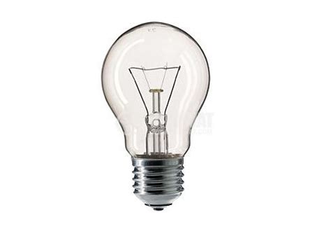 Обикновена лампа крушка E27 60W 24V прозрачна vikiwat.com