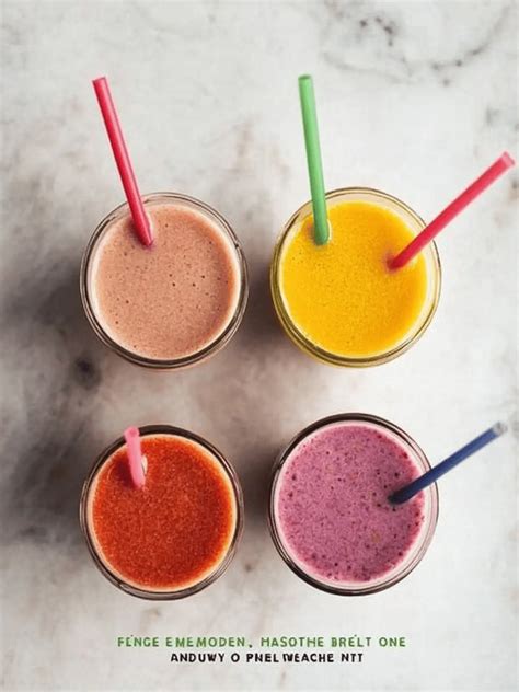 recipes for healthy breakfast smoothies