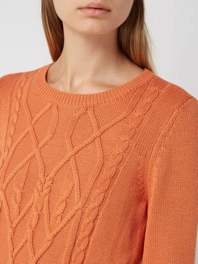 Montego Pullover mit wechselndem Maschenbild (883 weiss) online kaufen