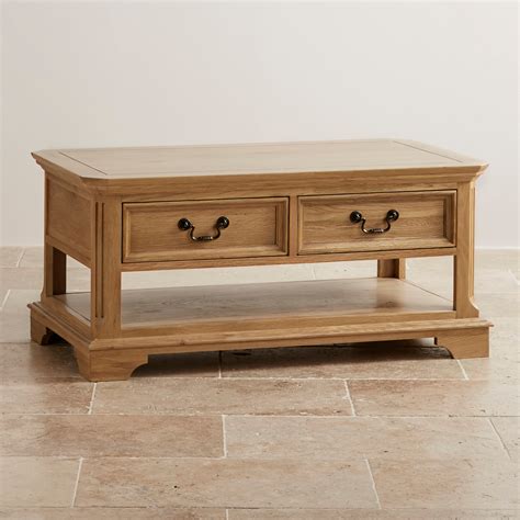 oak coffee tables adding style  function   living room