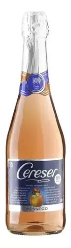 Existe Champanhe Sem Álcool - Champanhe Espumante Sidra Cereser Pêssego Sem Álcool 660ml | MercadoLivre