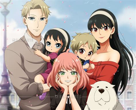The Forger Family in the future 👨‍👩‍👧‍👦🐕 in 2025 | Anime family, Anime