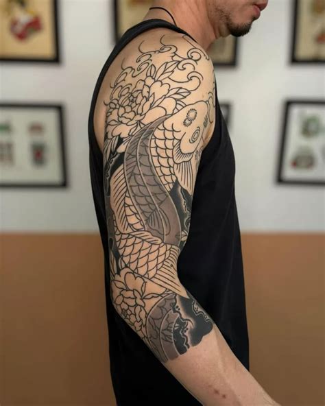 Tatuagem No Braço Oriental - 10 Ideias de Tatuagem Oriental Masculina que Representam Tradição e ...