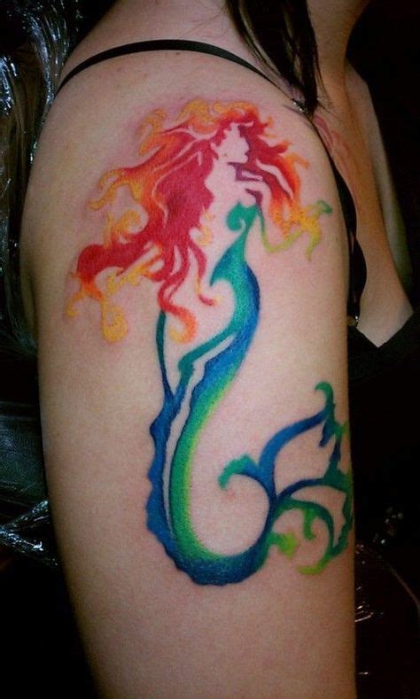 47 Best Mermaid Silhouette Tattoo ideas | mermaid silhouette ...