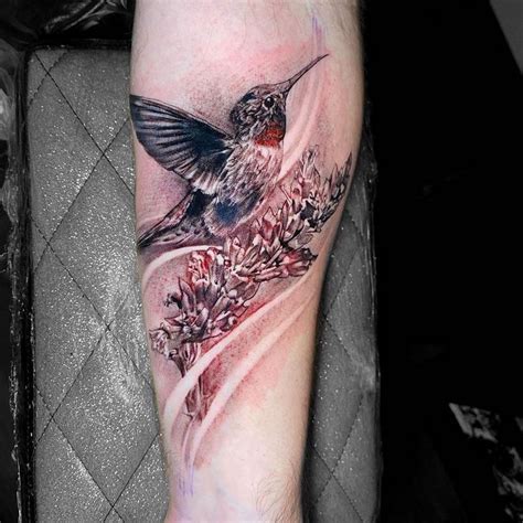 Tattoo • Тату Колибри: популярные стили и композиции