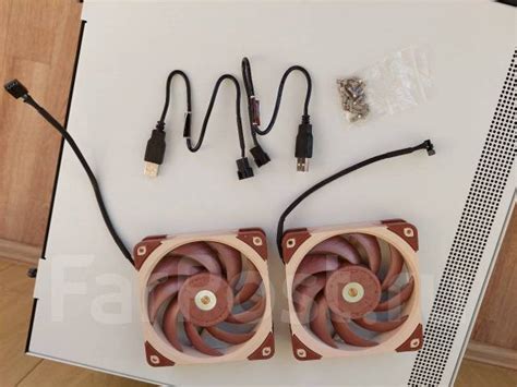 2 вентилятора Noctua NF-A12x25 5V PWM (120 мм), б/у, в наличии. Цена: 3 ...