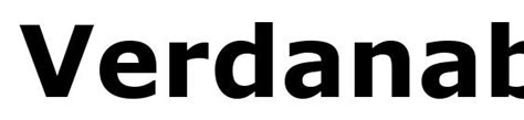 Verdana Font Download Free / LegionFonts